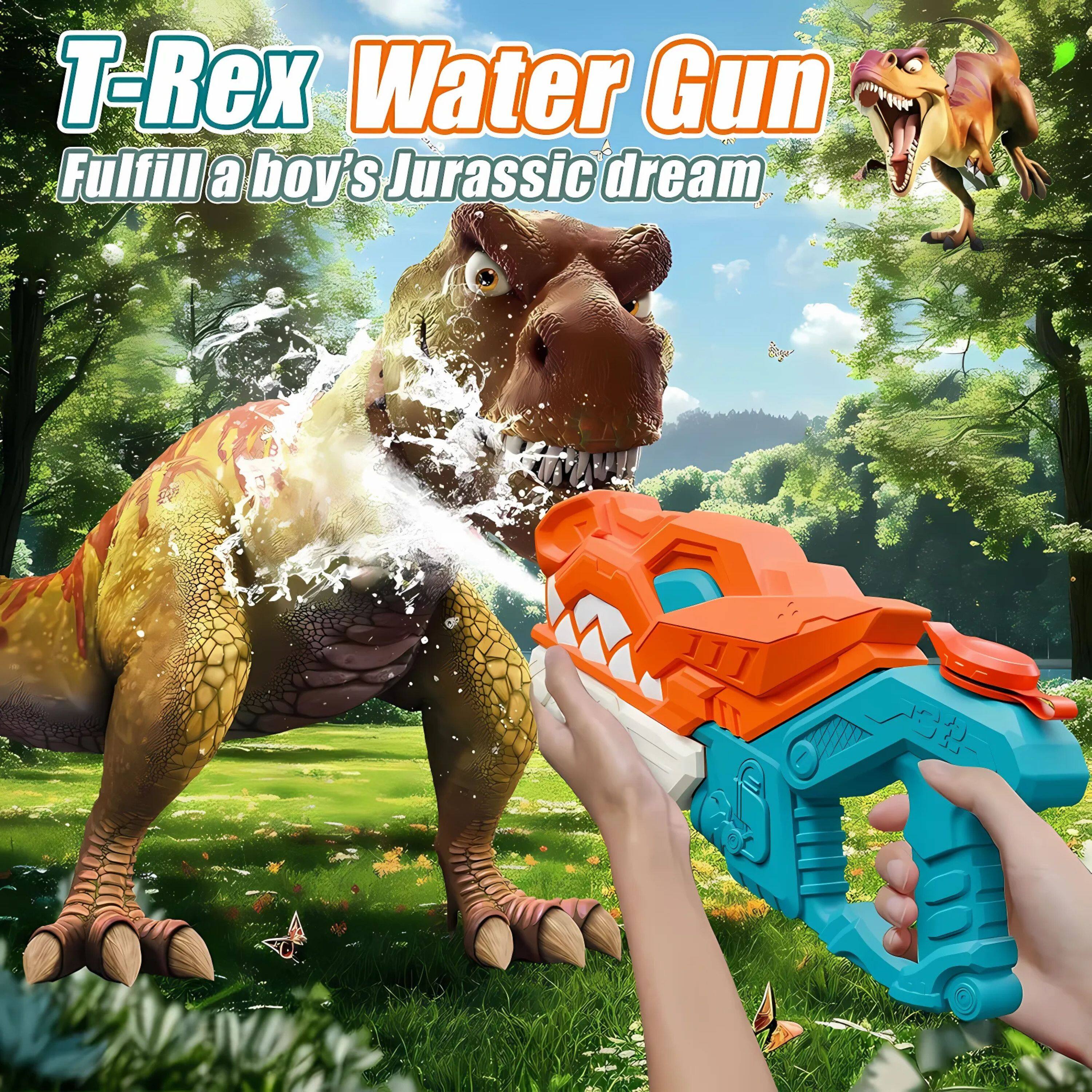 T-Rex Water Gun  
Fulfill a boy's Jurassic dream
