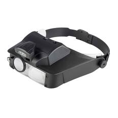 Front. Kings County Tools - Magnifying Glasses with Light - Black.