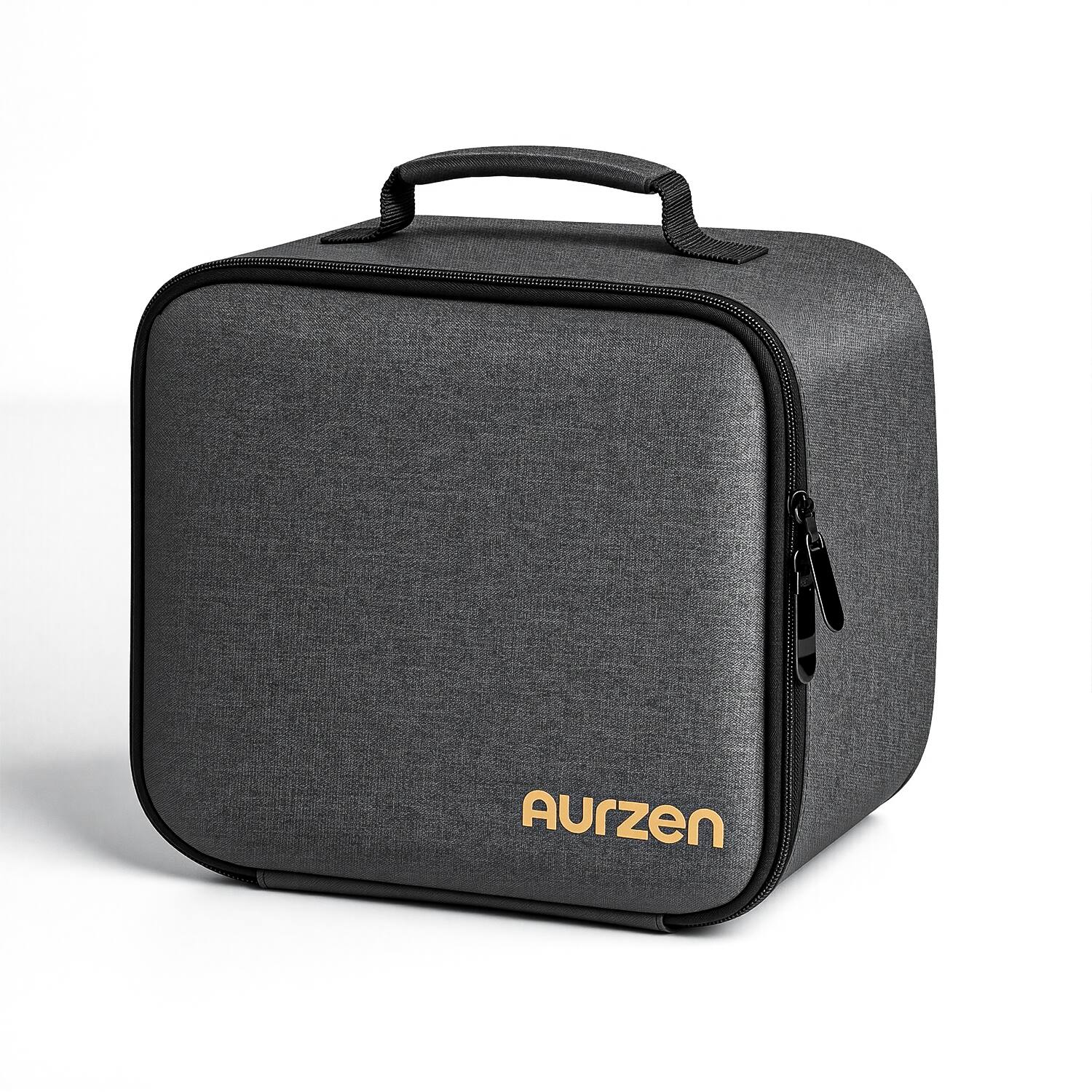 Projector Carrying Case, Portable Travel Bag with Accessory Pockets, Compatible with Aurzen D1/D1 Pro, TMY, Epson - Black