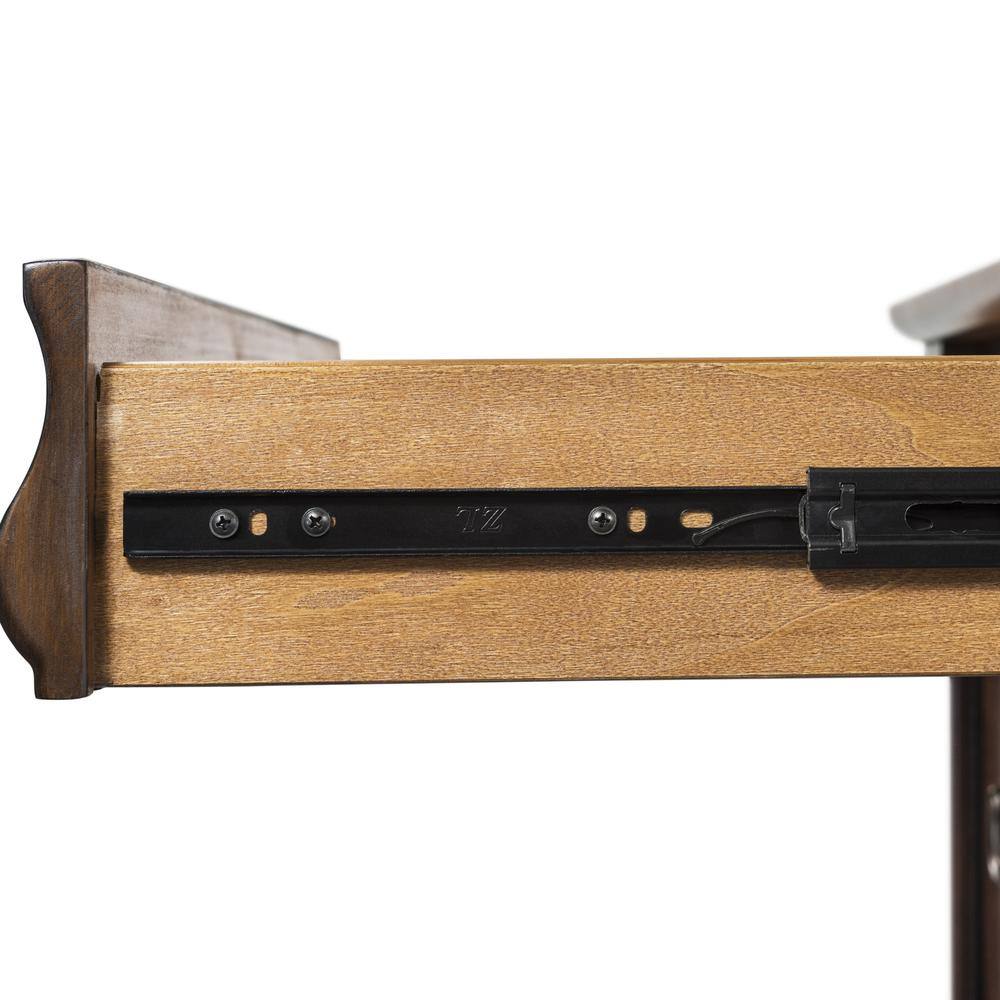 Back. Liberty Furniture Industries - Rustic Traditions Night Stand in Rustic Cherry - Cherry.