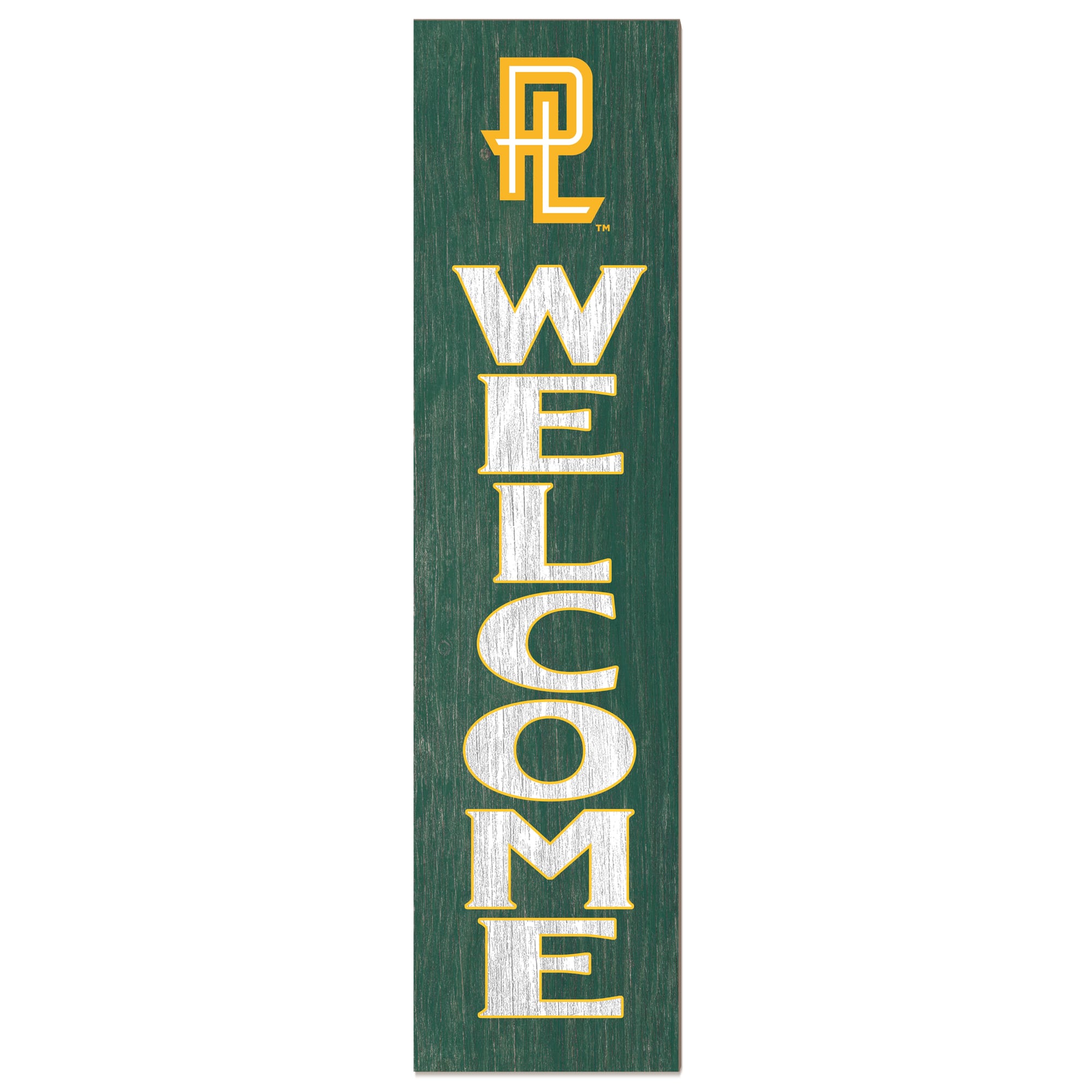 Jardine - Point Loma Sea Lions 12'' x 48'' Welcome Outdoor Leaner - Orange