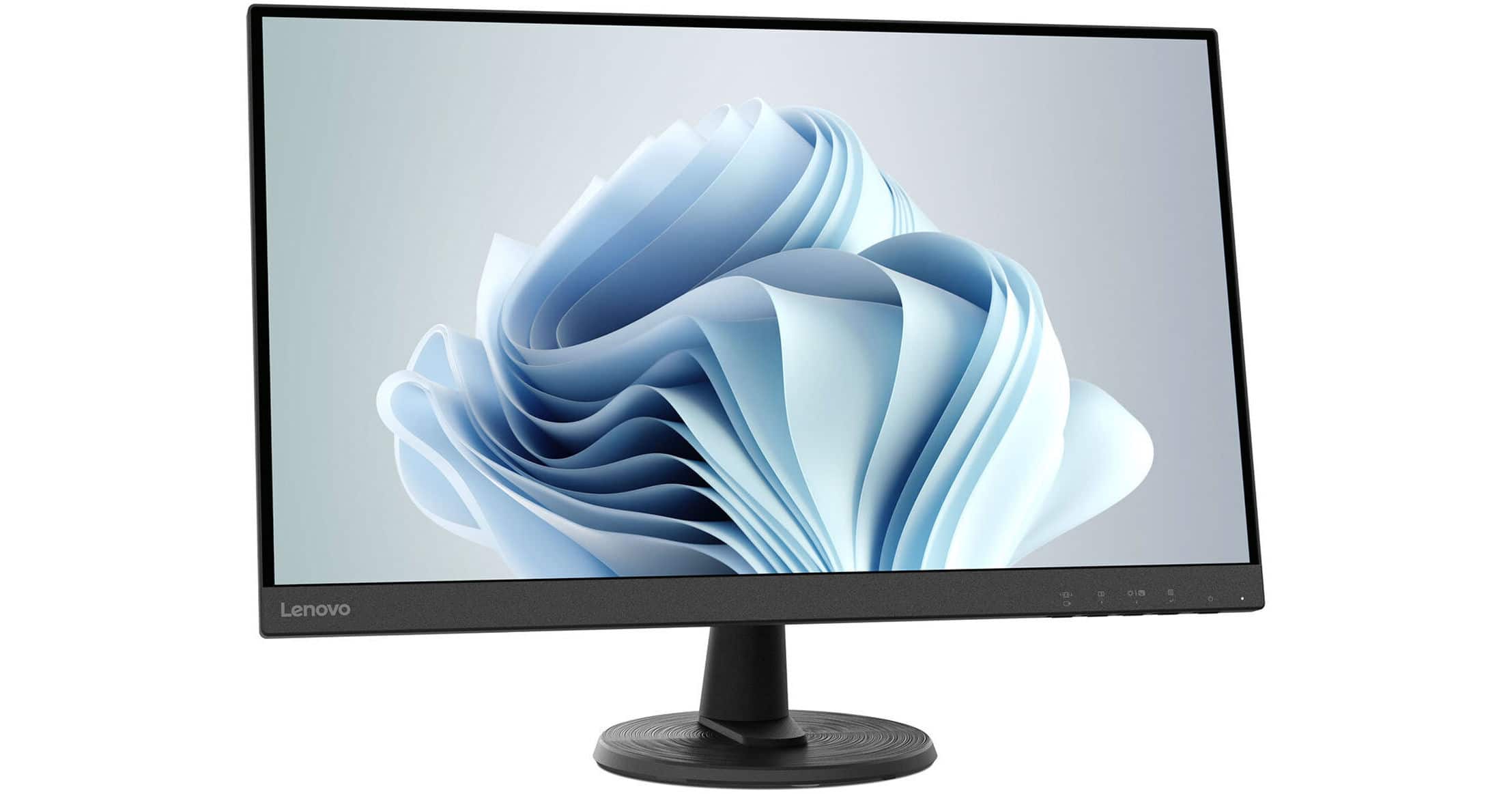 Lenovo - D27-40 27" Monitors 1HDMI 1VGA 0USB 250nits 75Hz VA .5 ms - Black