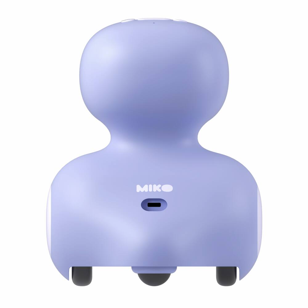 Back. Miko - Miko Mini: AI Robot for Kids with 30-Day Miko Max|Voice Play, STEAM Activities, Games & Stories| Gift Ages 5–10|Purple - Purple.
