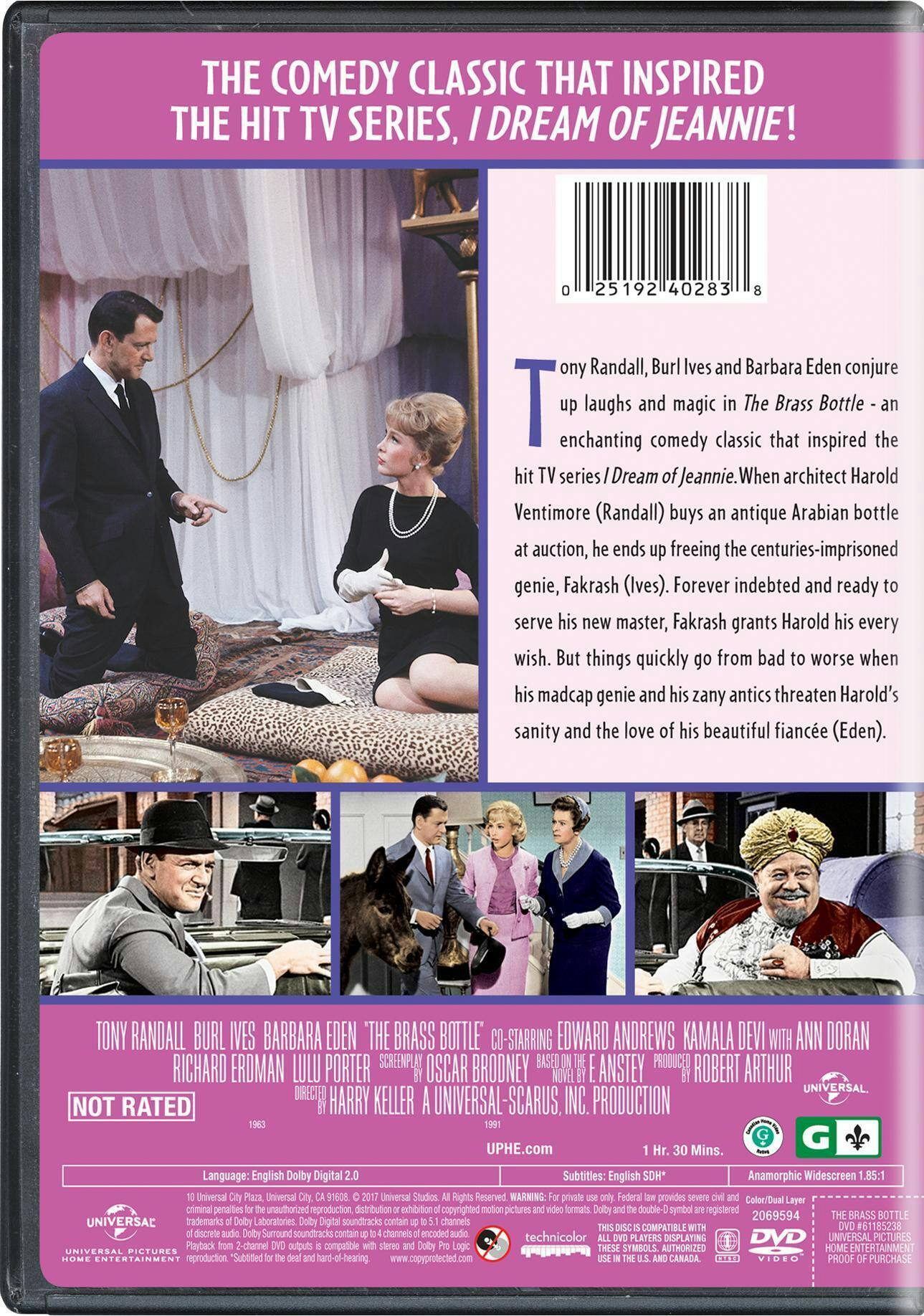 Angle. The Brass Bottle [DVD].