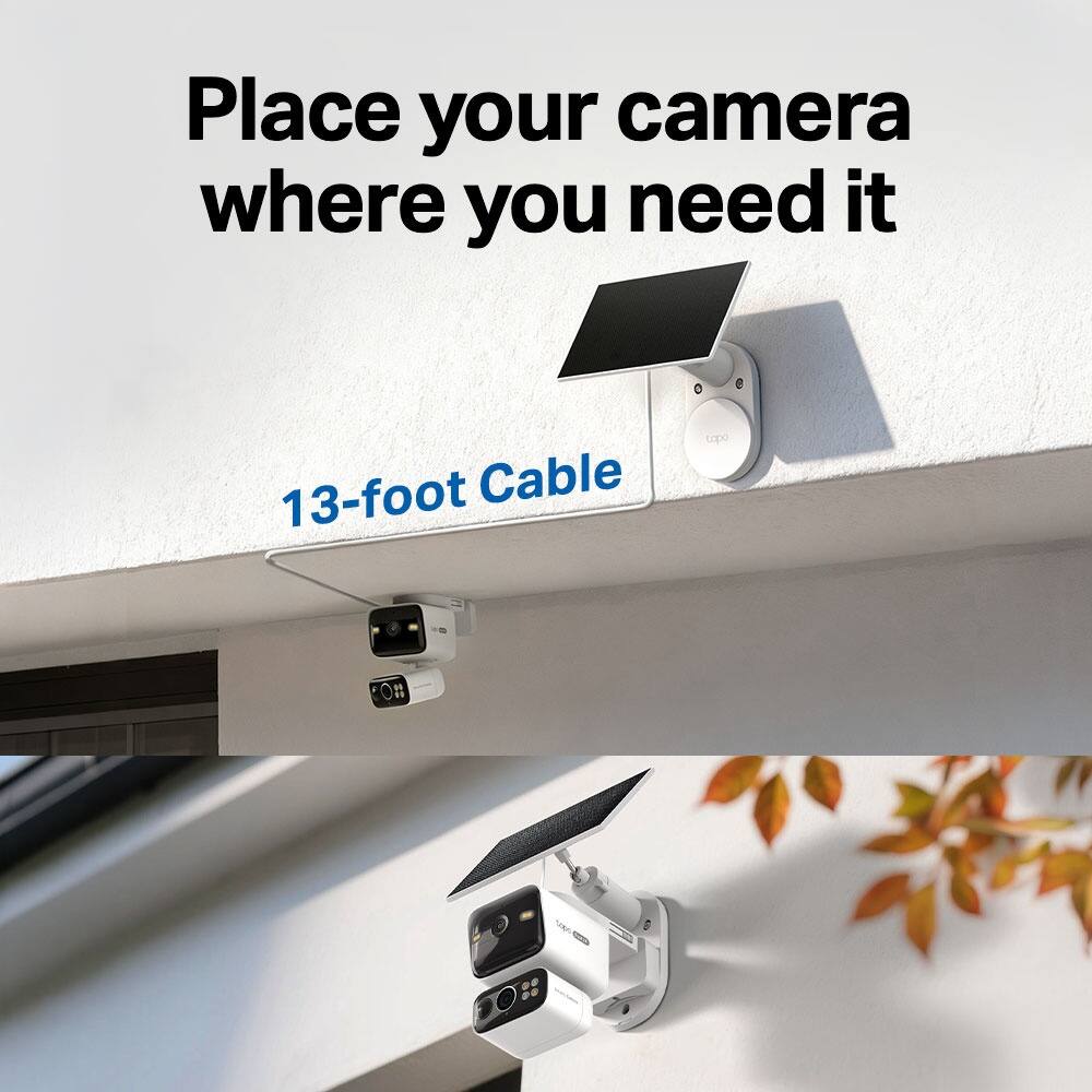 Place your camera where you need it

13-foot Cable