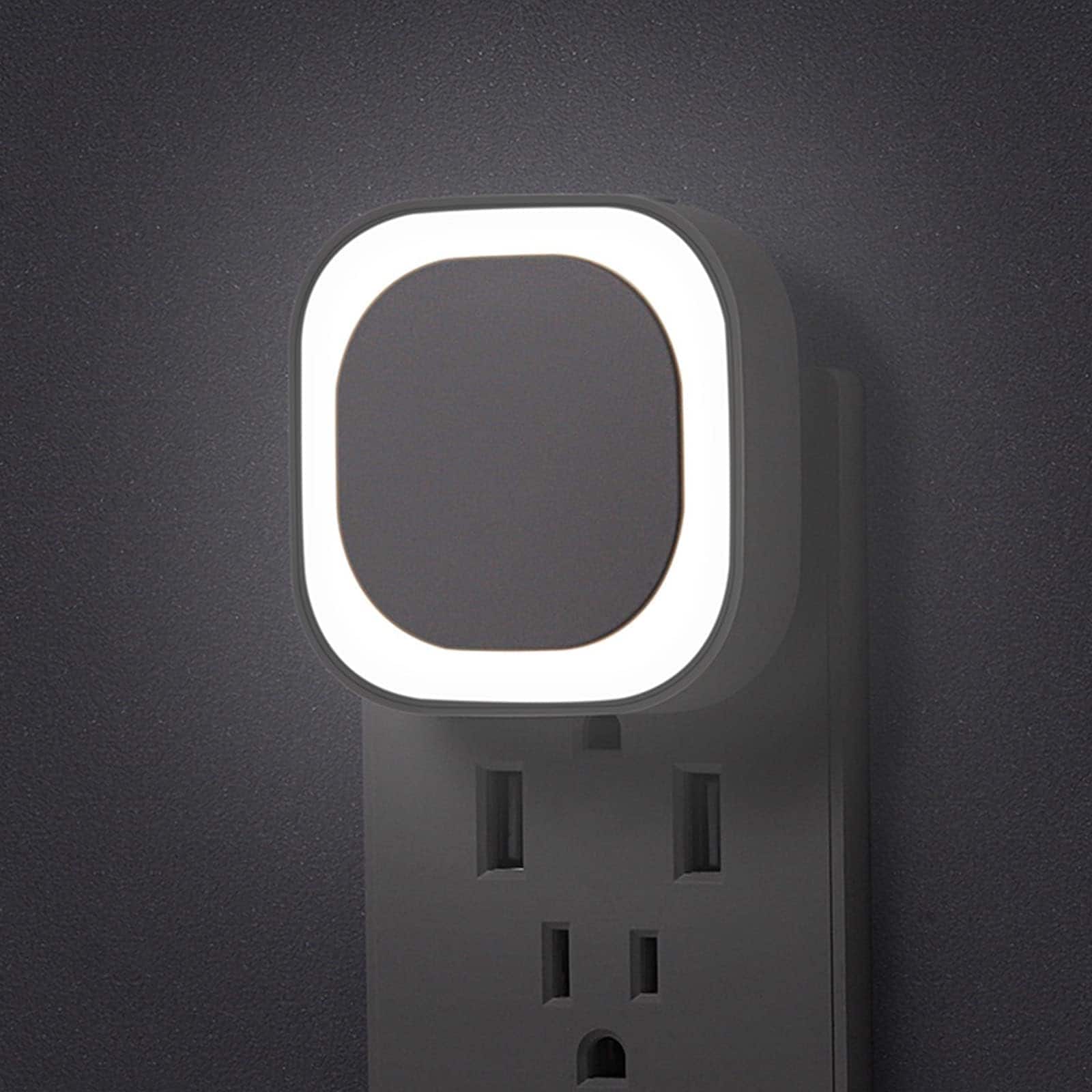 Dazzed Corner - 2 Pack Plug-In Night Light, Auto Dusk to Dawn, Soft Glow, Dimmable Diffused Light - Day White price history on PriceWatchPro