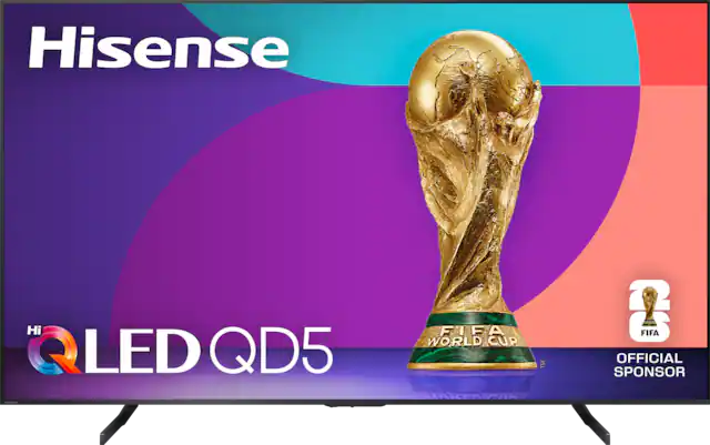 Hisense Hi Q LED QD5 FIFA A WORLD CUP™ CO FIFA OFFICIAL SPONSOR