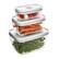 Angle. ZWILLING - Fresh & Save 3-pc Glass Vacuum Box Set - Assorted Sizes - Clear.
