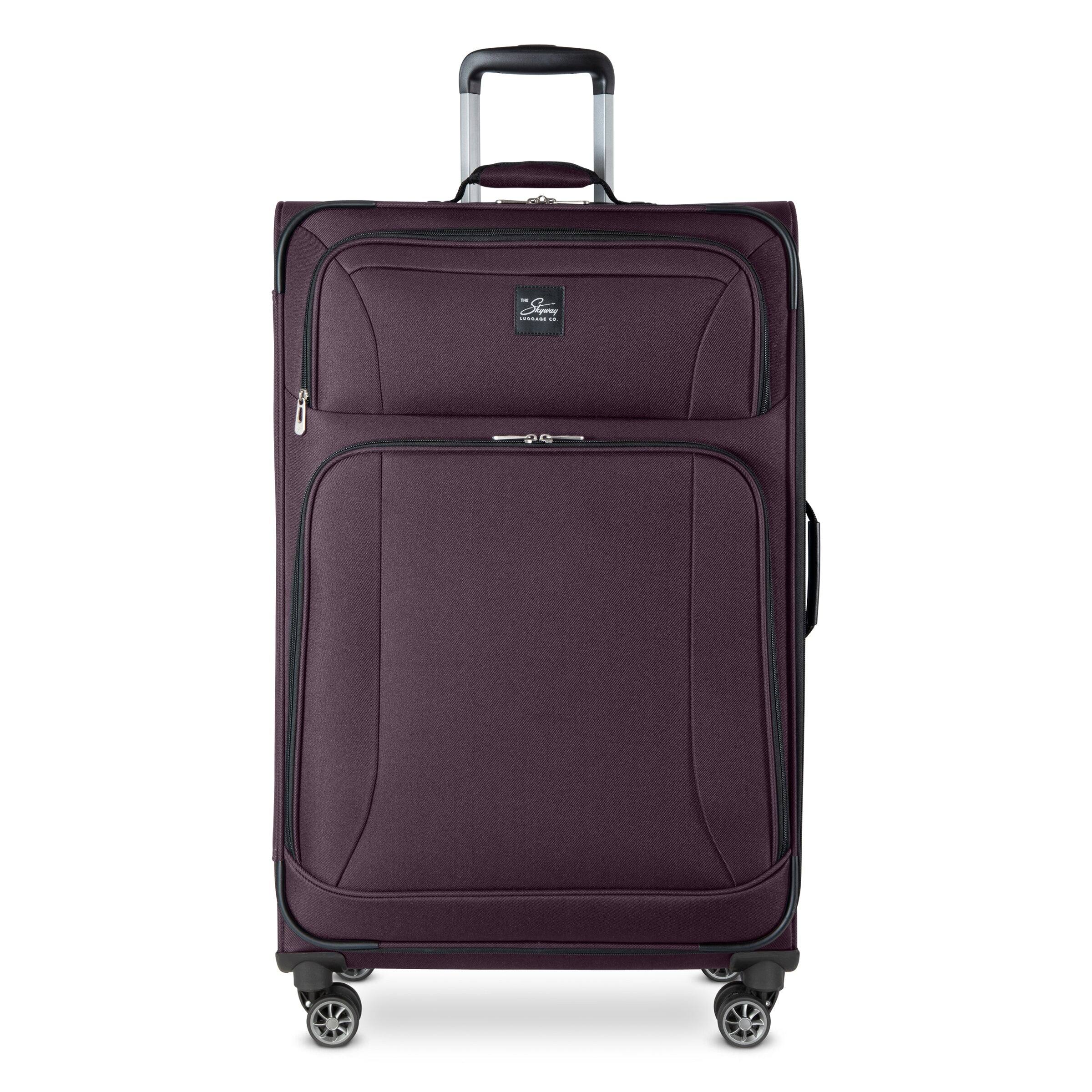 Front. Skyway - Epic Softside Large Check-In, Plum - Plum.