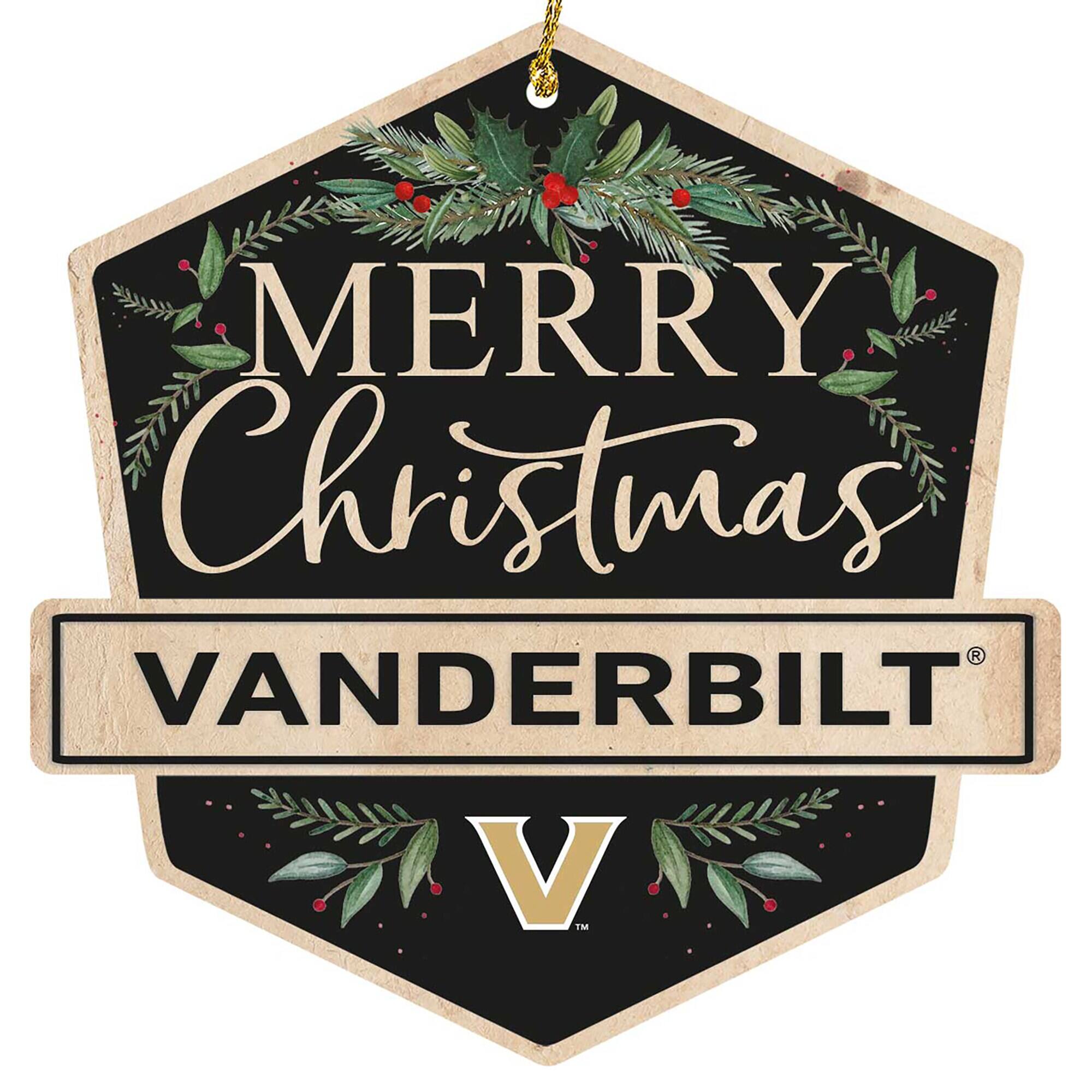 MERRY Christmas  
VANDERBILT  
V