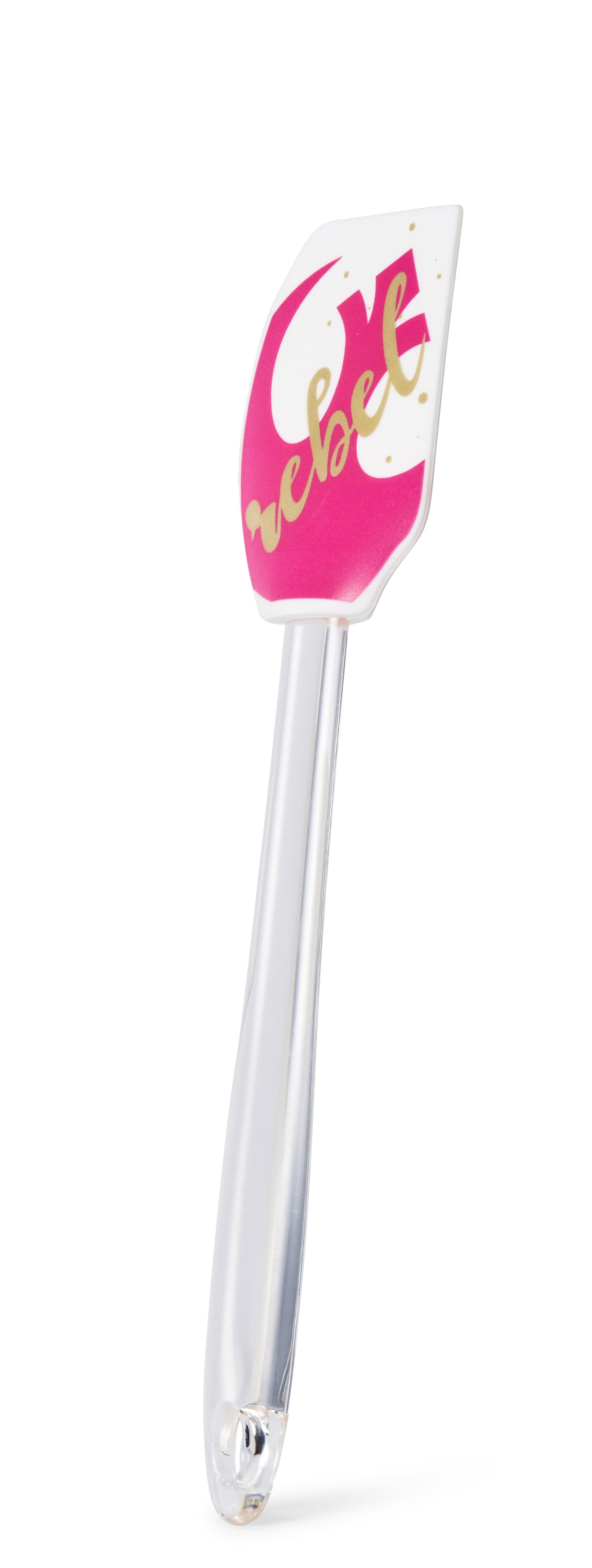 Alt View 1. Star Wars - Star Wars White/Pink Rebel 11 Inch Silicone Spatula - Pink.