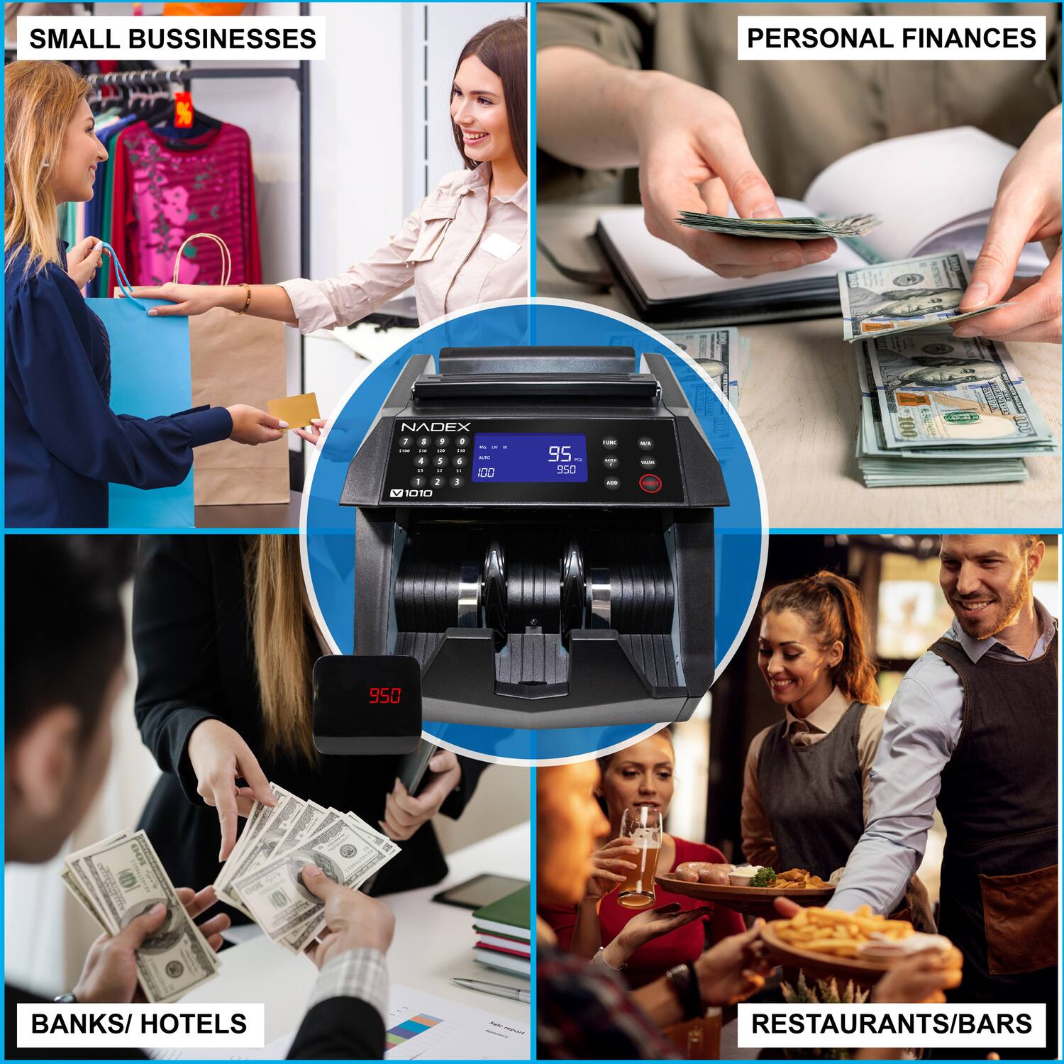 SMALL BUSINESSES

PERSONAL FINANCES

BANKS/ HOTELS

RESTAURANTS/BARS