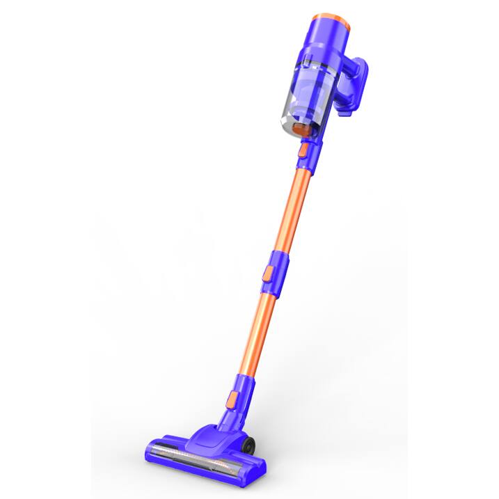 Angle. MOOSOO - Cordless Vacuum Cleaner, 3 Powerful Suction,Lightweight Stick Vacuum Rechagable for Carpet Hard Floor Pet Hair - Black Gold.