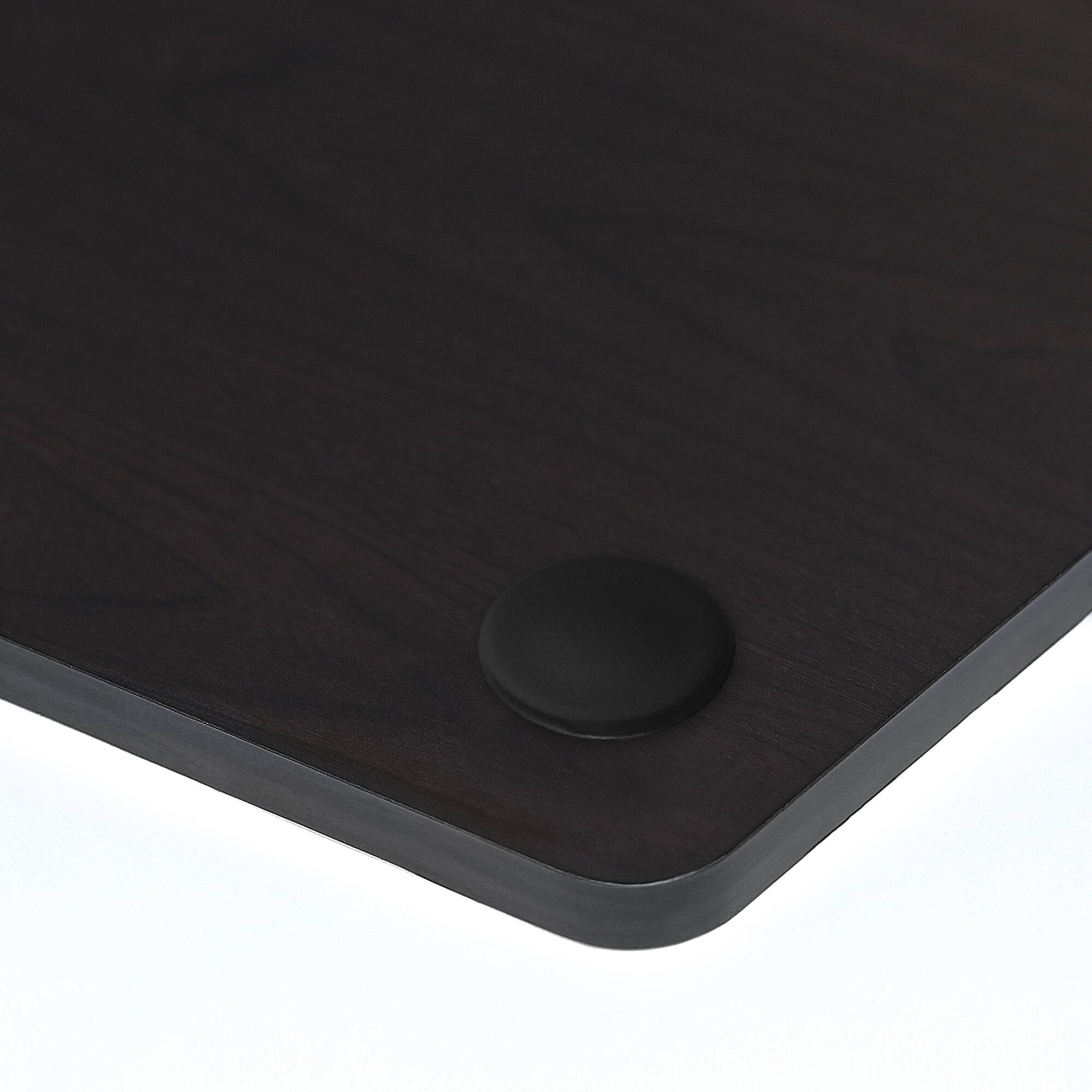 Alt View 4. Furinno - Turn-N-Tube 3-Tier Compact Multipurpose Shelf Display Rack with Classic Tube, Espresso/Black - Espresso/Black.