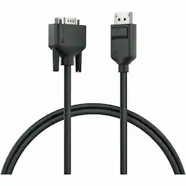 Alogic - Display Port to VGA Cable - Elements Series - Male to Male (1M) - Dark Gray