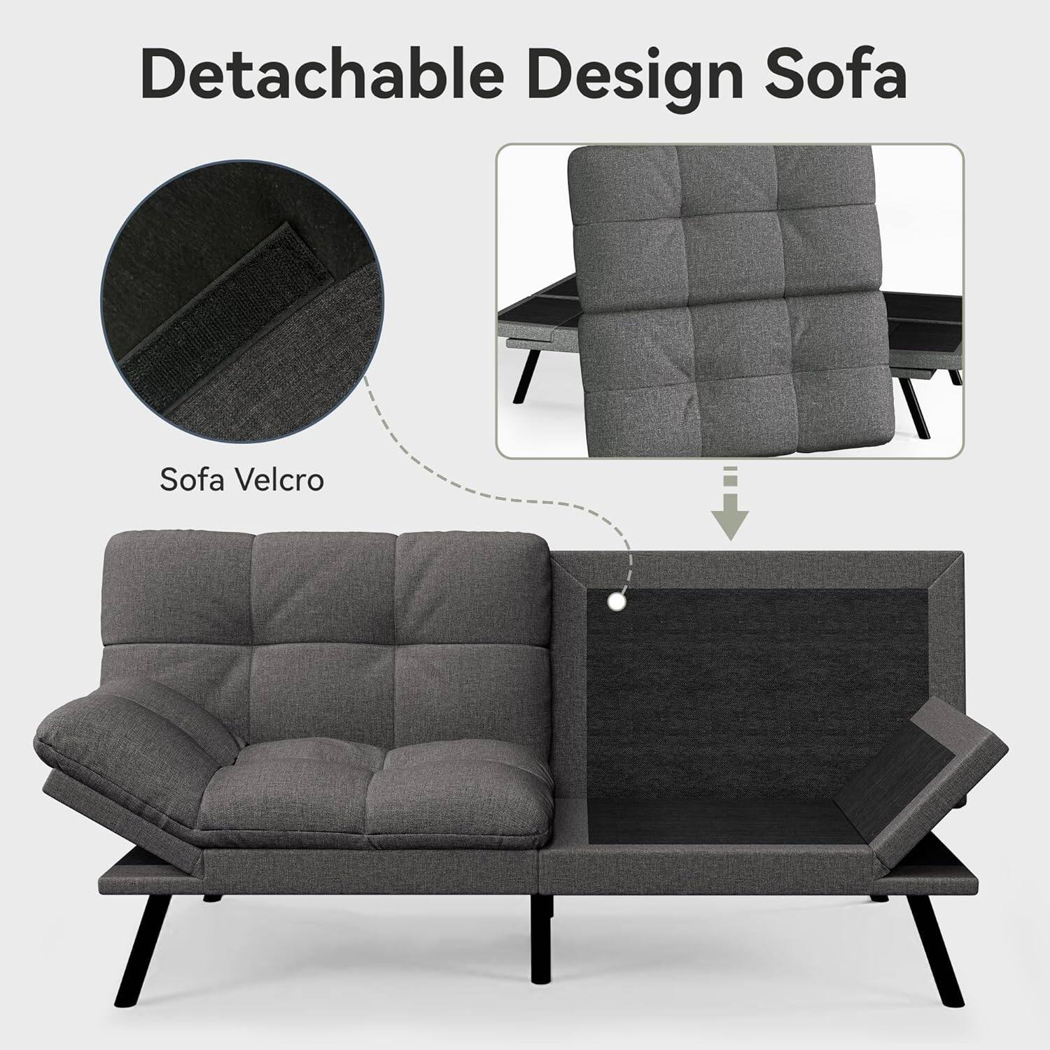 Detachable Design Sofa, Sofa Velcro