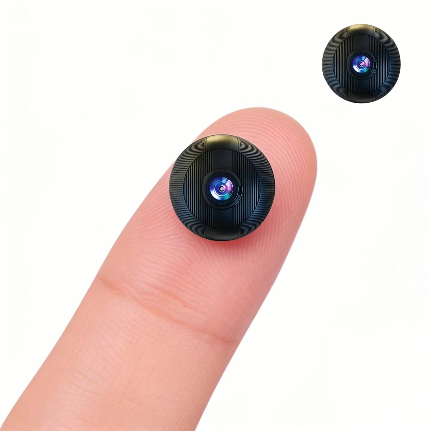 Angle. Luckbyte - A6 Mini WiFi Security Camera with Night Vision Motion Detection - Black.