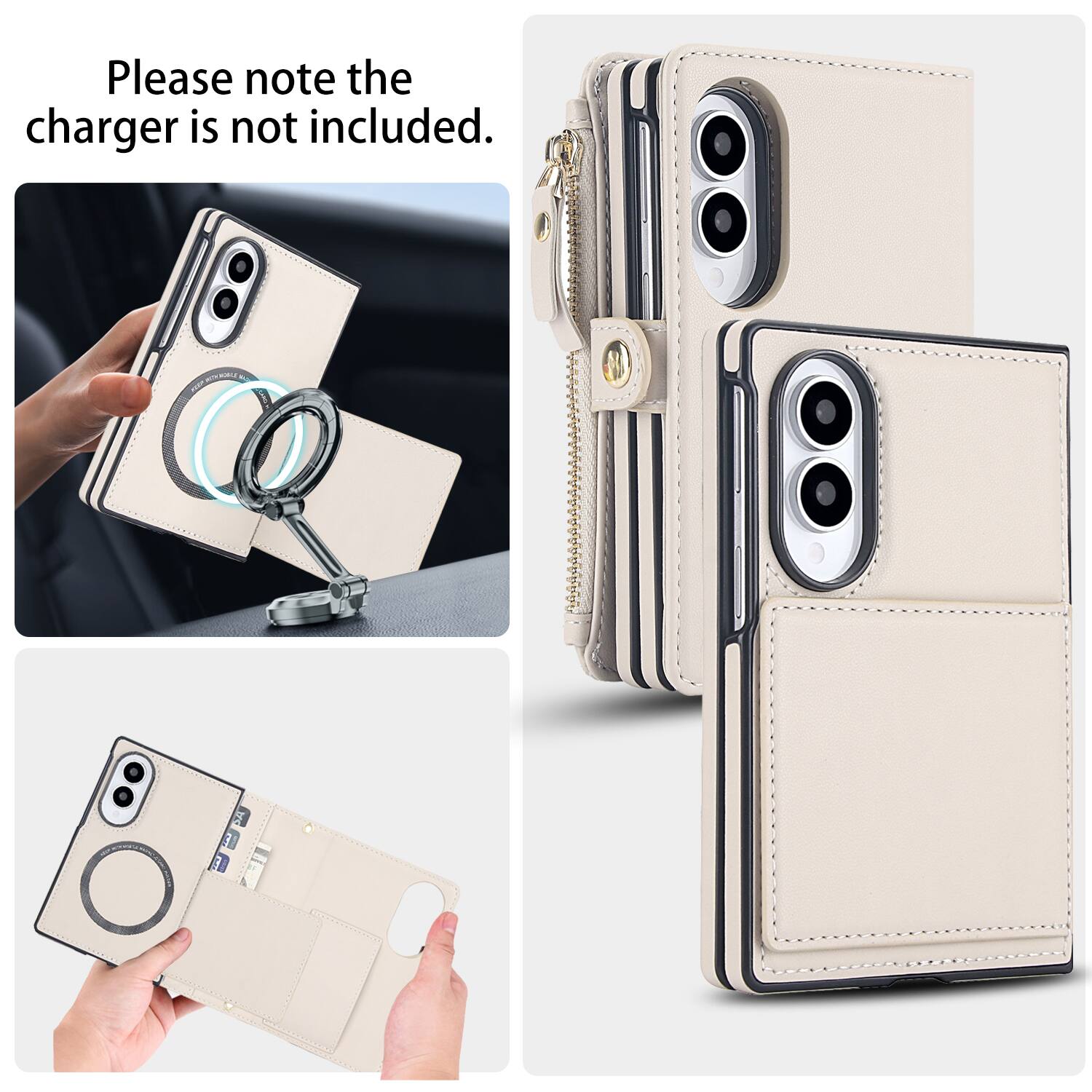 Please note the charger is not included.