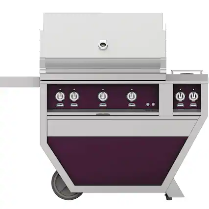 Alt View 11. Hestan - Rotisserie Natural Gas Grill - Purple.