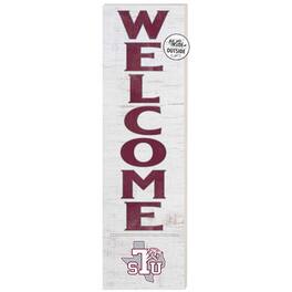 Jardine - Texas Southern Tigers 10'' x 35'' Indoor/Outdoor Welcome Sign - Maroon