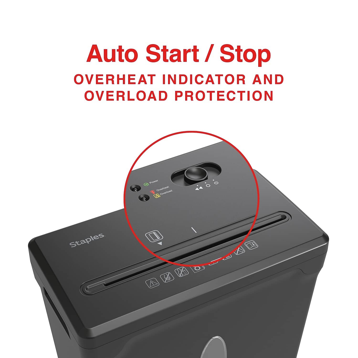 Auto Start / Stop
OVERHEAT INDICATOR AND OVERLOAD PROTECTION