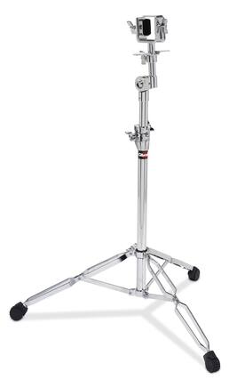 Front. Gibraltar Hardware - Heavy Weight Double Braced Bongo Stand with Adjustable Universal Clip Mount and Stabilizer, Fits Most Bongo Drum Brands.