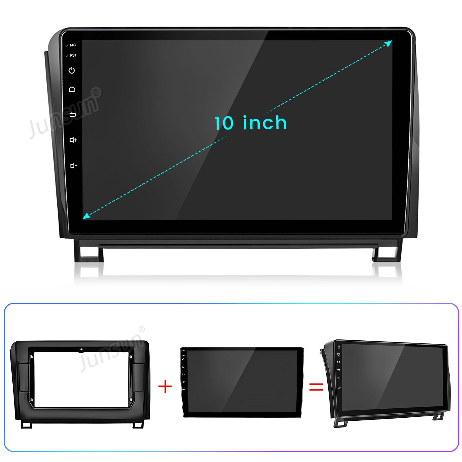 MC RST Juman  
10 inch  
Jundon 9 0 0 +  
=  
0 :