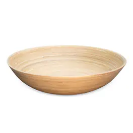 Lexa - Bamboo Salad Bowl, 14 Inch, Bamboo - Natural