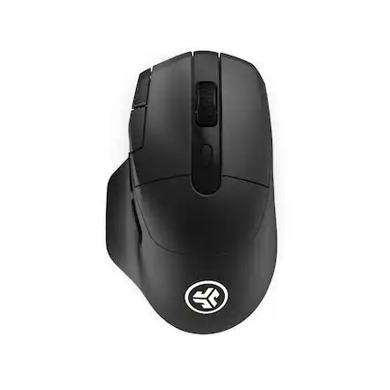 Front. JLab - Midnight Wireless Gaming Mouse - Black.