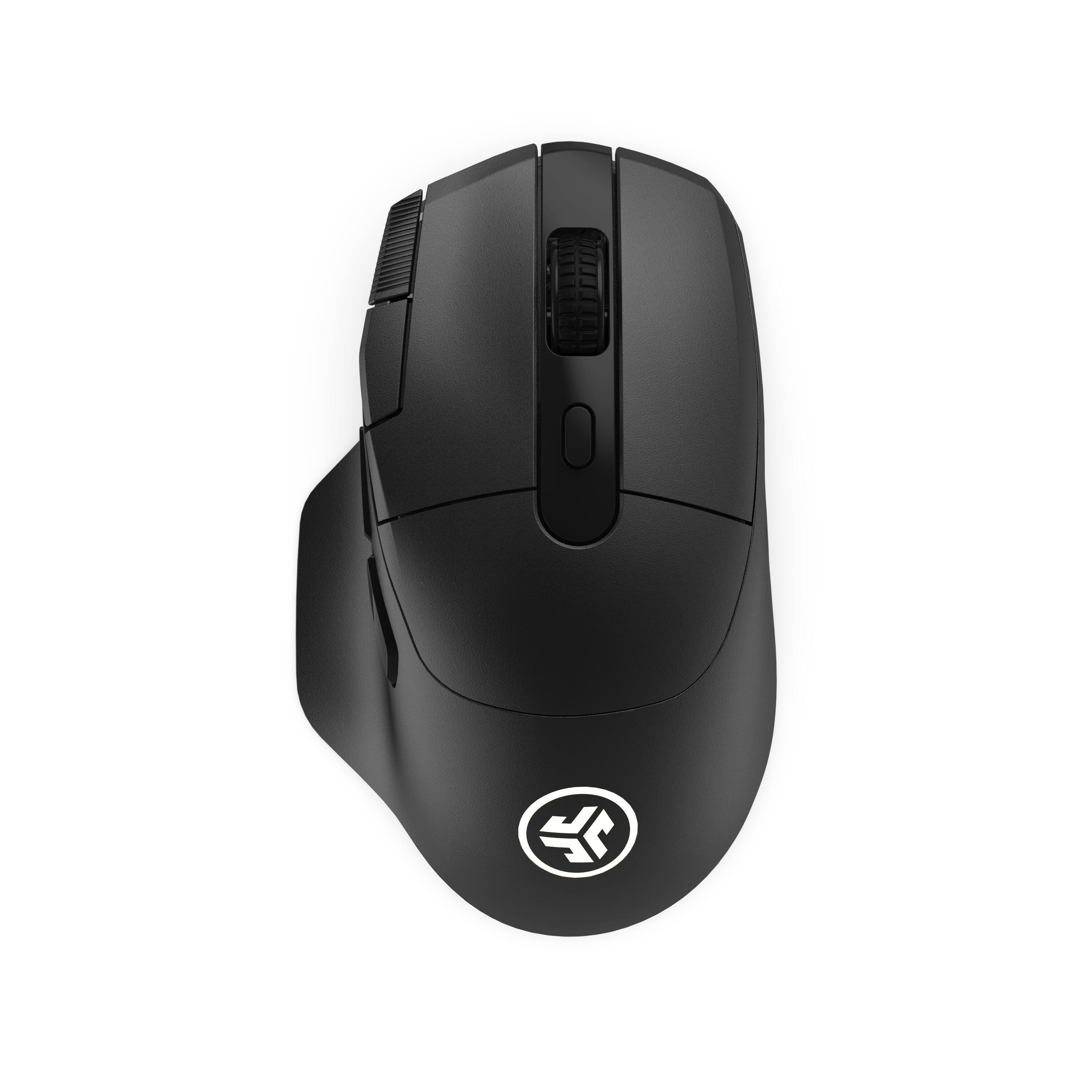 Front. JLab - Midnight Wireless Gaming Mouse - Black.