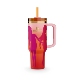The Barbie™ x Stanley Icon Quencher 1.18L Tumbler Large Capacity Car Mug Daily Multiple Colors Water Bottle - 60's Twist and Turn
