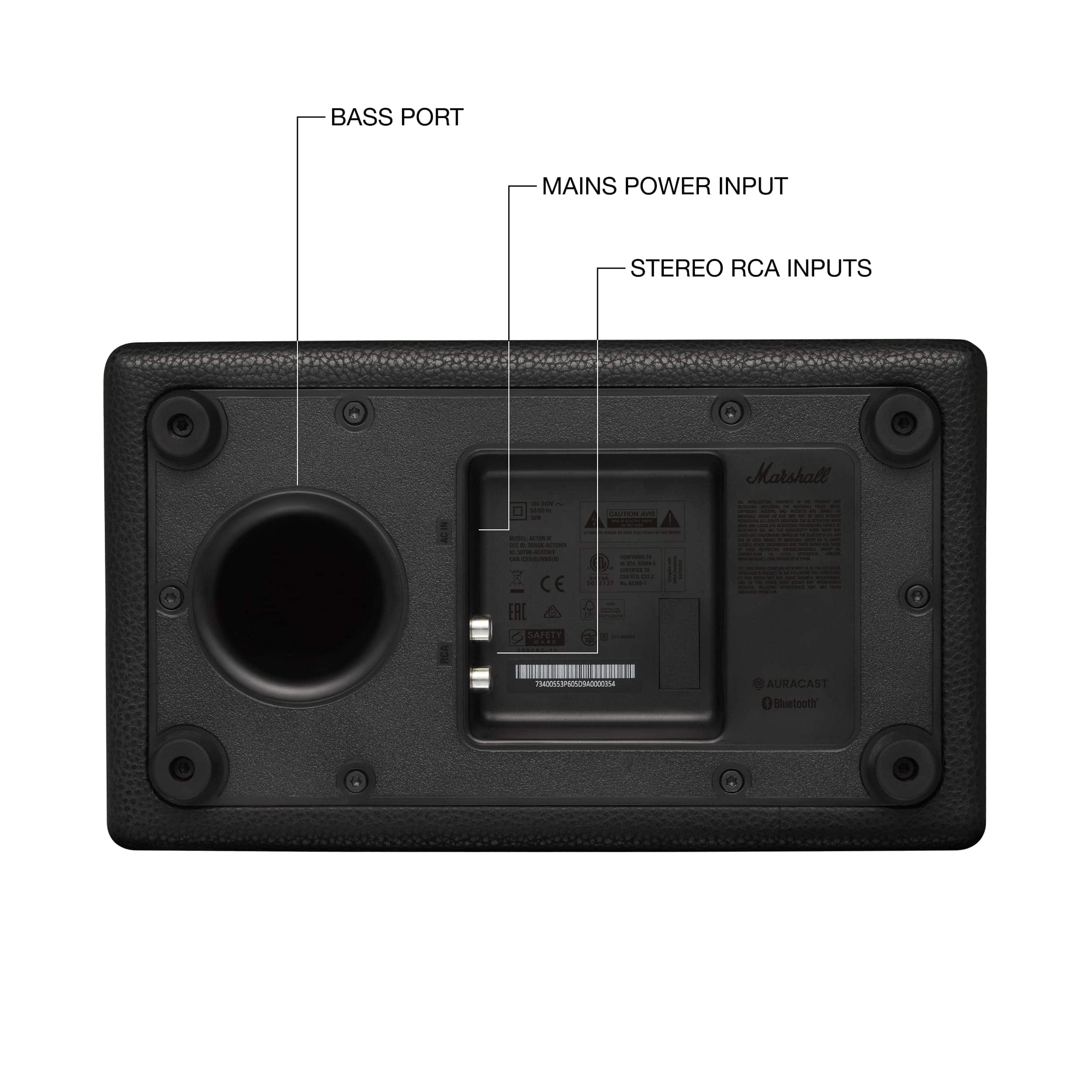 Marshall Acton IV Bluetooth Home Speaker with Volume / Bass