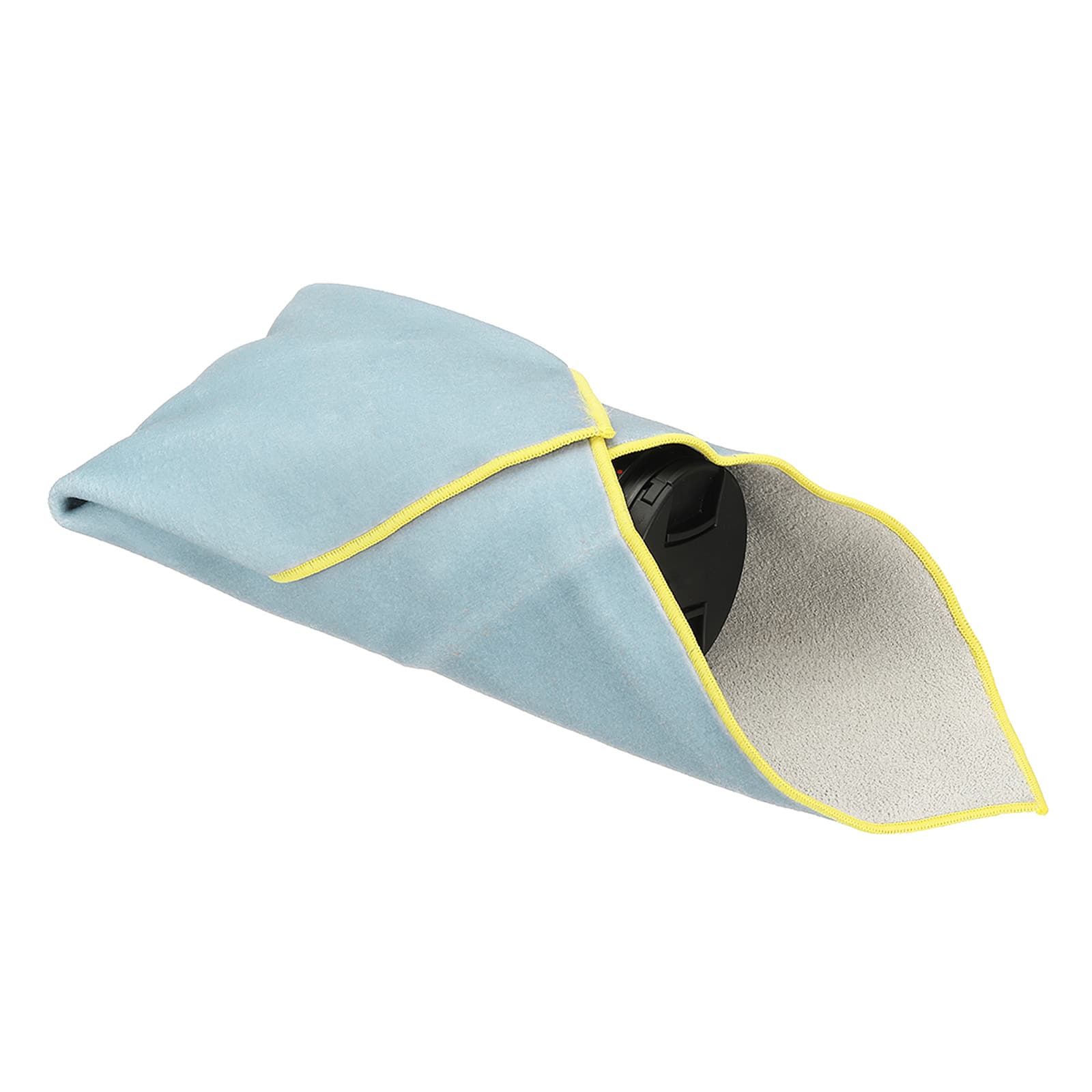 Unique Bargains - Camera Protective Wrap, 21.7" Self-Adhesive Wrap for Lens, DSLR, Phone, Laptop - Haze Blue