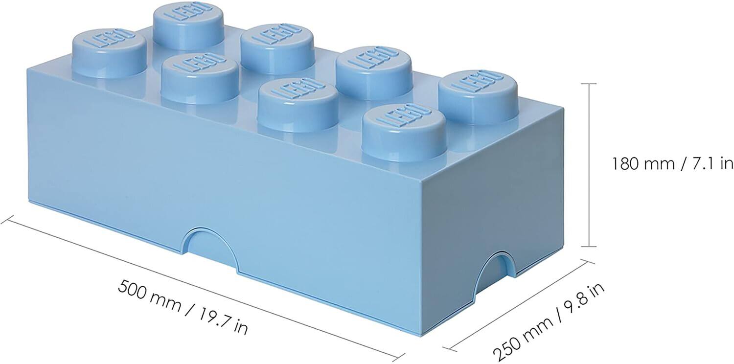 HEED LEEL LEEL LAEED LEED LEED LEEL LEBL

180 mm / 7.1 in

500 mm / 19.7 in

250 mm / 9.8 in