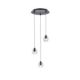 Elegant Lighting - Eren 3 lights pendant - Black