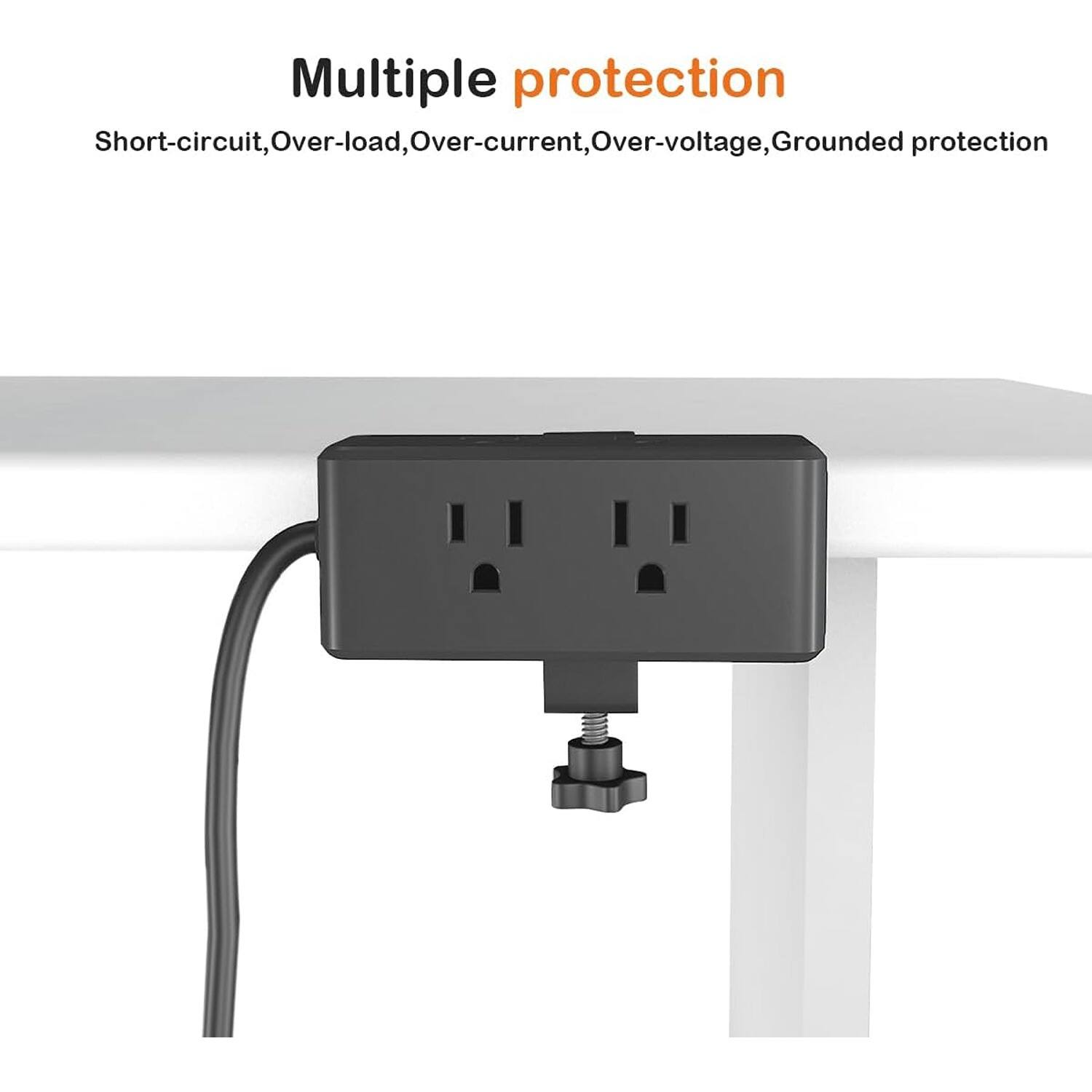 Multiple protection: Short-circuit, Over-load, Over-current, Over-voltage, Grounded protection