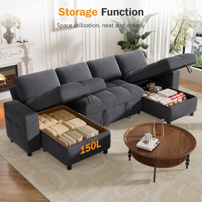 Storage Function: Space utilization, neat and orderly. 150L.