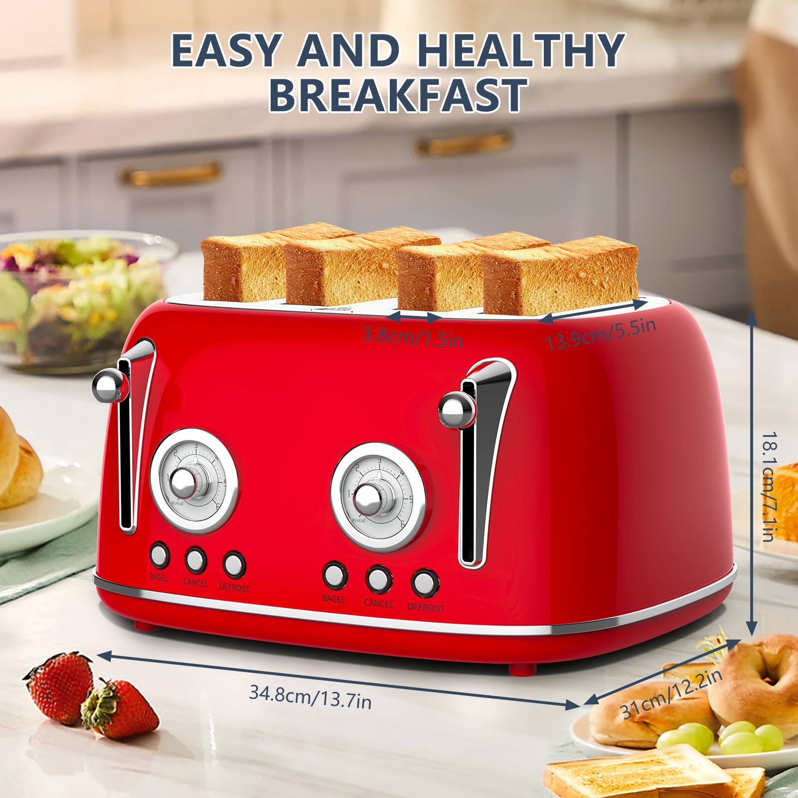 EASY AND HEALTHY BREAKFAST

3.8cm/1.5in
13.9cm/5.5in
18.1cm/7.1in
34.8cm/13.7in
31cm/12.2in