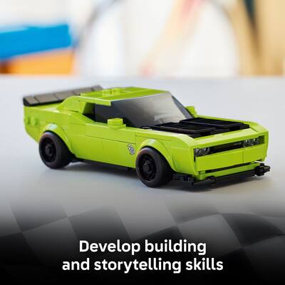 LEGO Speed Champions Dodge Challenger SRT Hellcat Sports Car LEGO Speed Champions Dodge Challenger SRT Hellcat Sports Car
