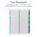 Tear Resistant
Heavyweight paper with double-sided reinforced holes and tabs for added durability.