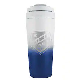 WinCraft - FC Cincinnati 26oz. Ombre Stainless Steel Blender Bottle - Multicolor