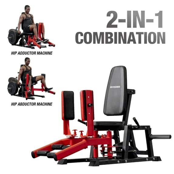 2-IN-1 COMBINATION
HIP ADDUCTOR MACHINE
SYEDEE
HIP ABDUCTOR MACHINE