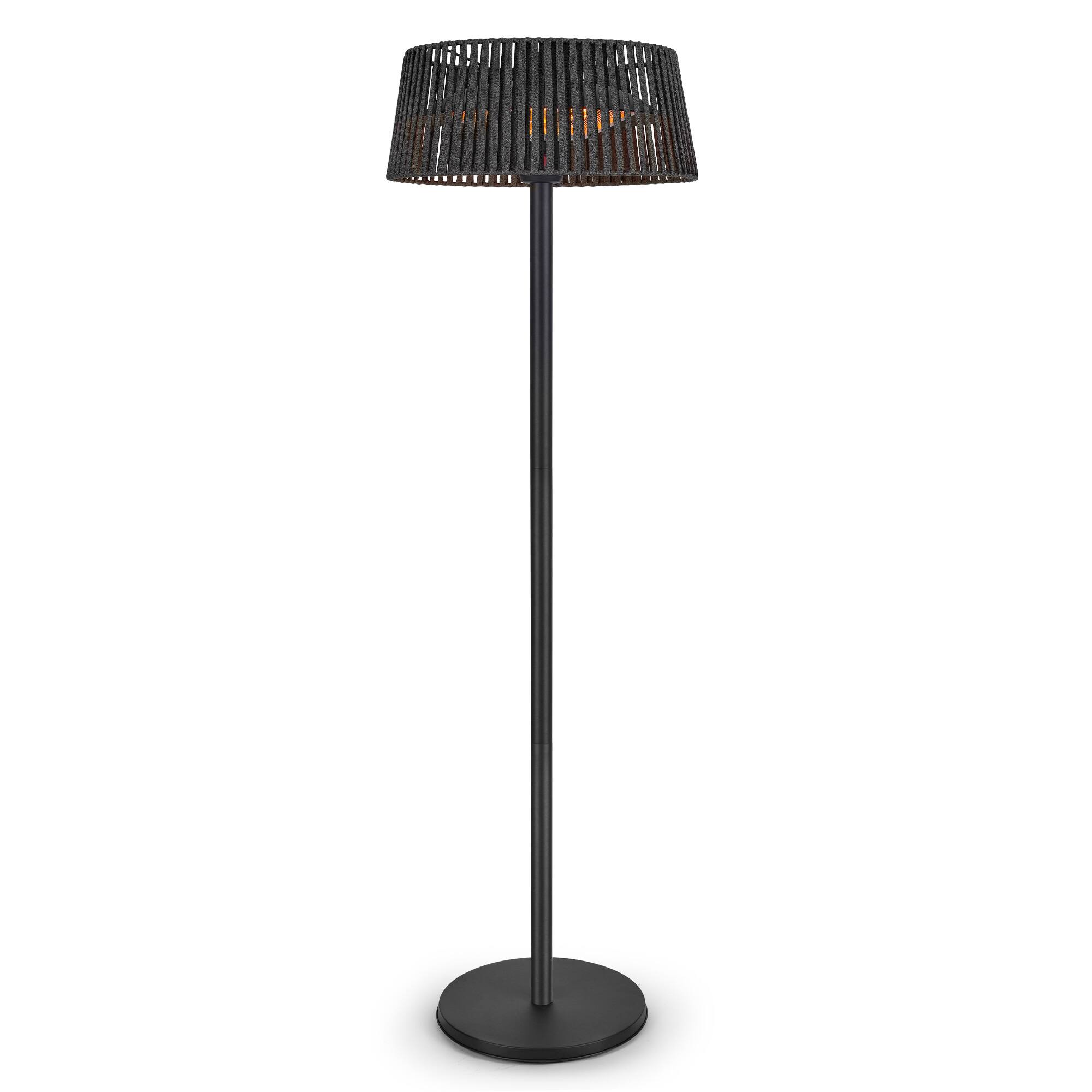 Front. ZACHVO - Electric Heater with Remote, 3 Adjustable Power Levels, 78.7" Tall, Waterproof, Anti-Tipping,Indoor and Outdoor - Black.