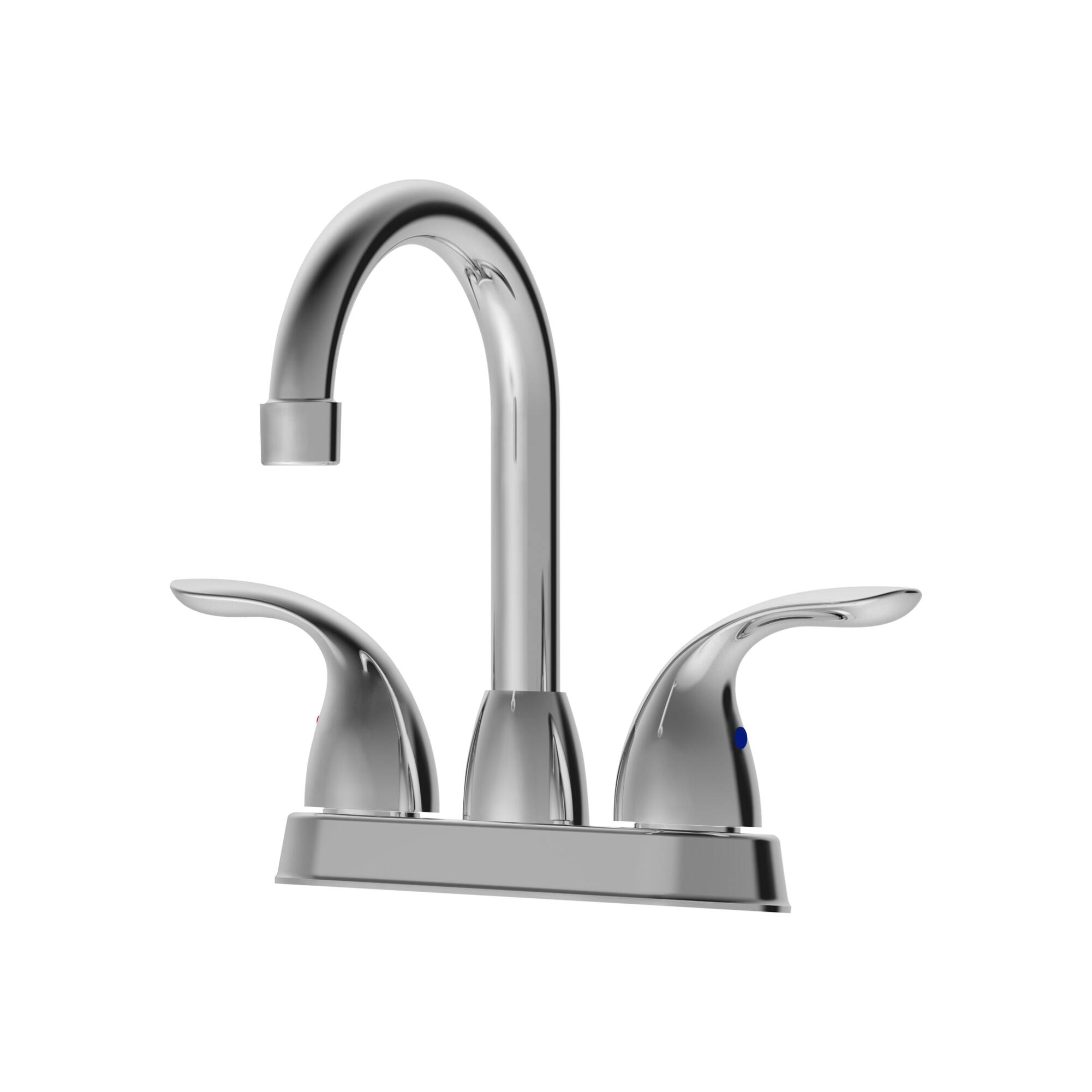Alt View 4. Bothwa Home - Bothwa Home BF-SL02011K05-CH 13 - Inch Avalon Two Handle Bathroom Faucet in Chrome Finish - Chrome.