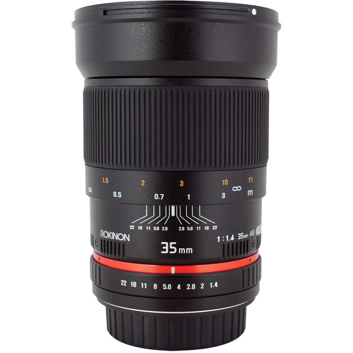 Rokinon - 35mm f/1.4 Aspherical Lens with Automatic Chip for Nikon F