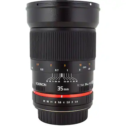 1.5 0.5
2
0.7
3
1
10 3
8
ft m
22 16 ROKINON
11 5.6 28 28 5.6 11 35mm mm
16 22 35 AS 1:1.4
22 16 11
8
5.6
4
2.8
2
1.4