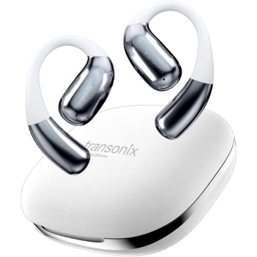Harmonix - TravelerAI Smart Translator Earbuds, AI-Powered Wireless Headphones with Real-Time Language Translation, White