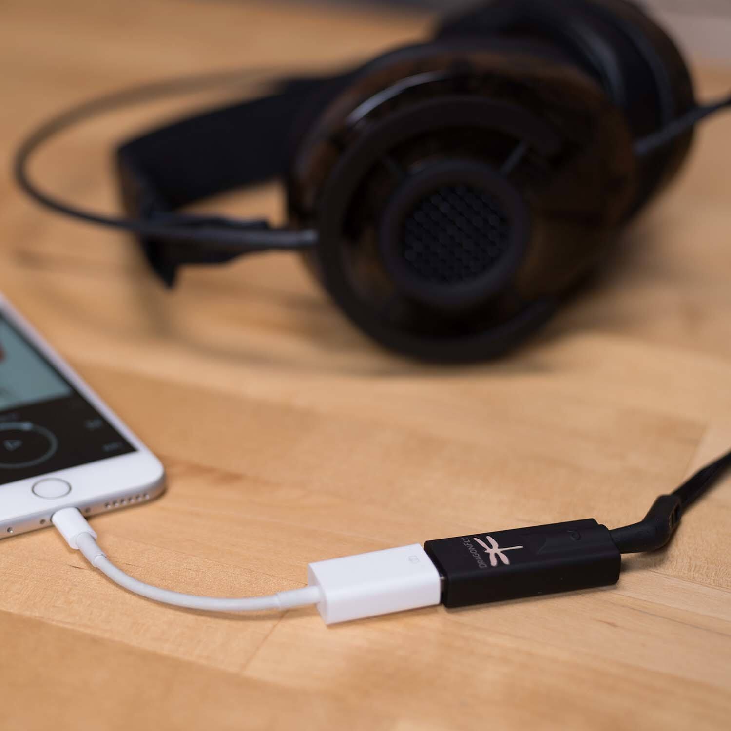 Alt View 20. AudioQuest - AudioQuest DragonFly Black v1.5 USB Digital-to-Analog Converter - Black.