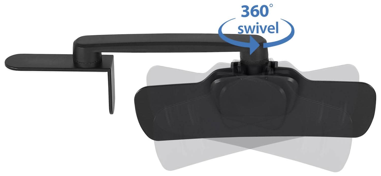 360° swivel