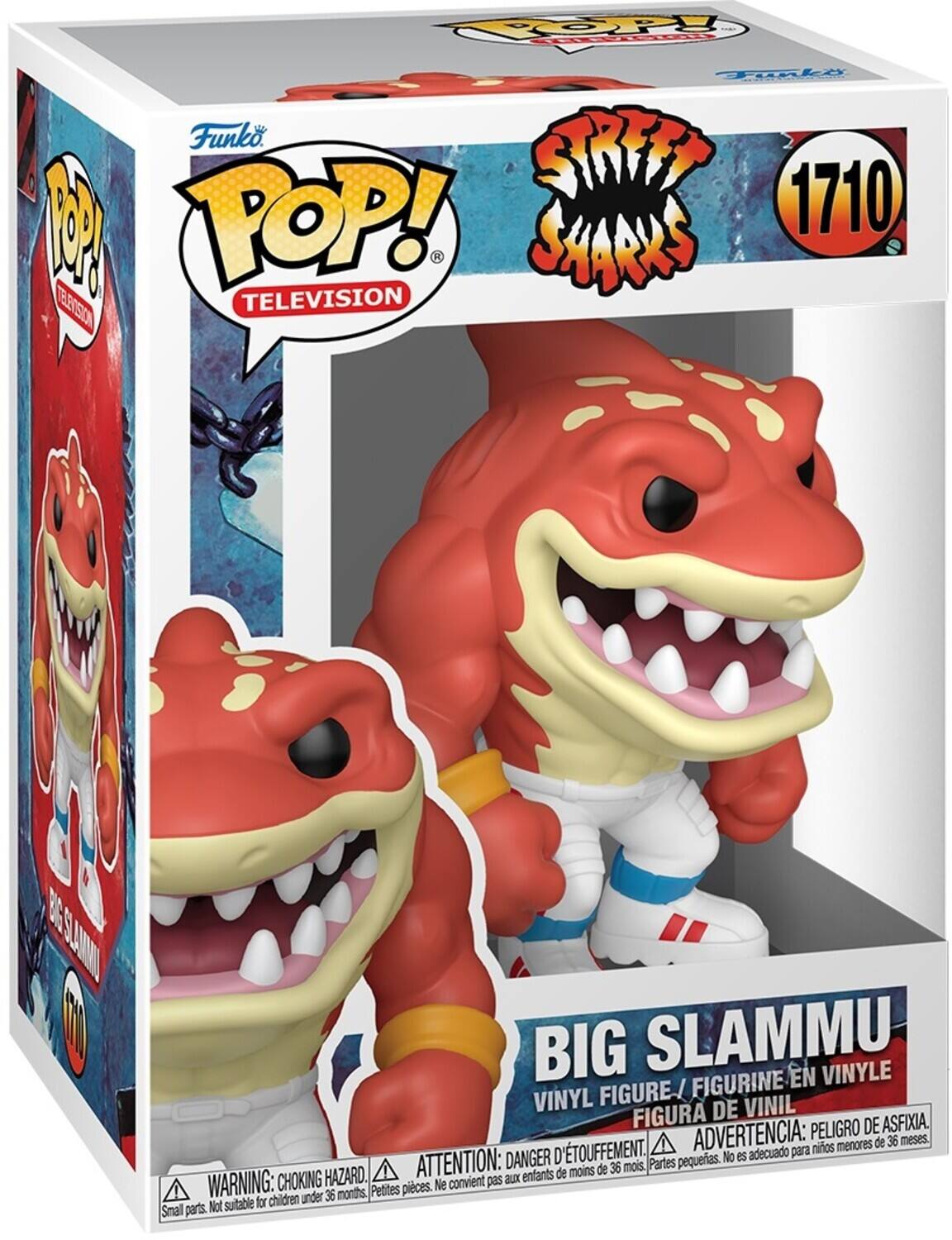 POP! Funko POP! 1710 A POP! TELEVISION BIG SLAMMU VINYLE FIGURINE EN VINYL FIGURE VINIL FIGURA DE PELIGRO DE ASFIXIA. TOUFFEMENT. ADVERTENCIA: nios menores de 36 meses. DANGER D No es adecuado para ATTENTION: de 36 mois. Partes pequeas. HAZARD. enfants de moins WARNING: CHOKING convient pas aux Pettes pieces. Ne for children under 36 months, Snall parts. Not suitable